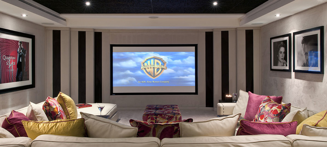 Персональный кинозал в доме