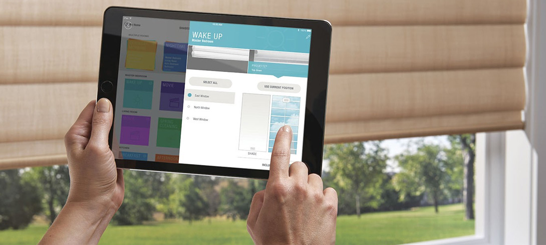 Электрифицированные приводы штор и жалюзи